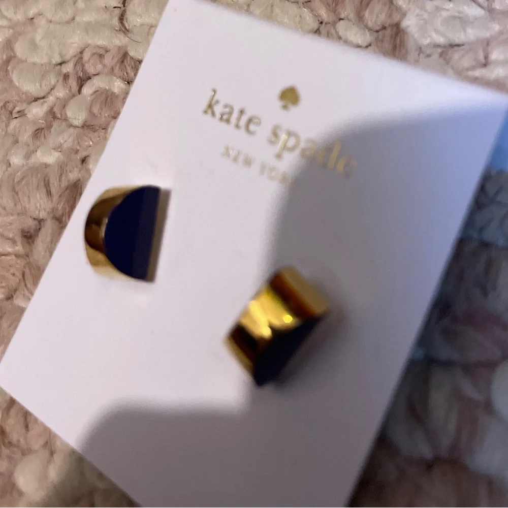 Kate Spade Rectangle Stud Earrings - Picture 2 of 2